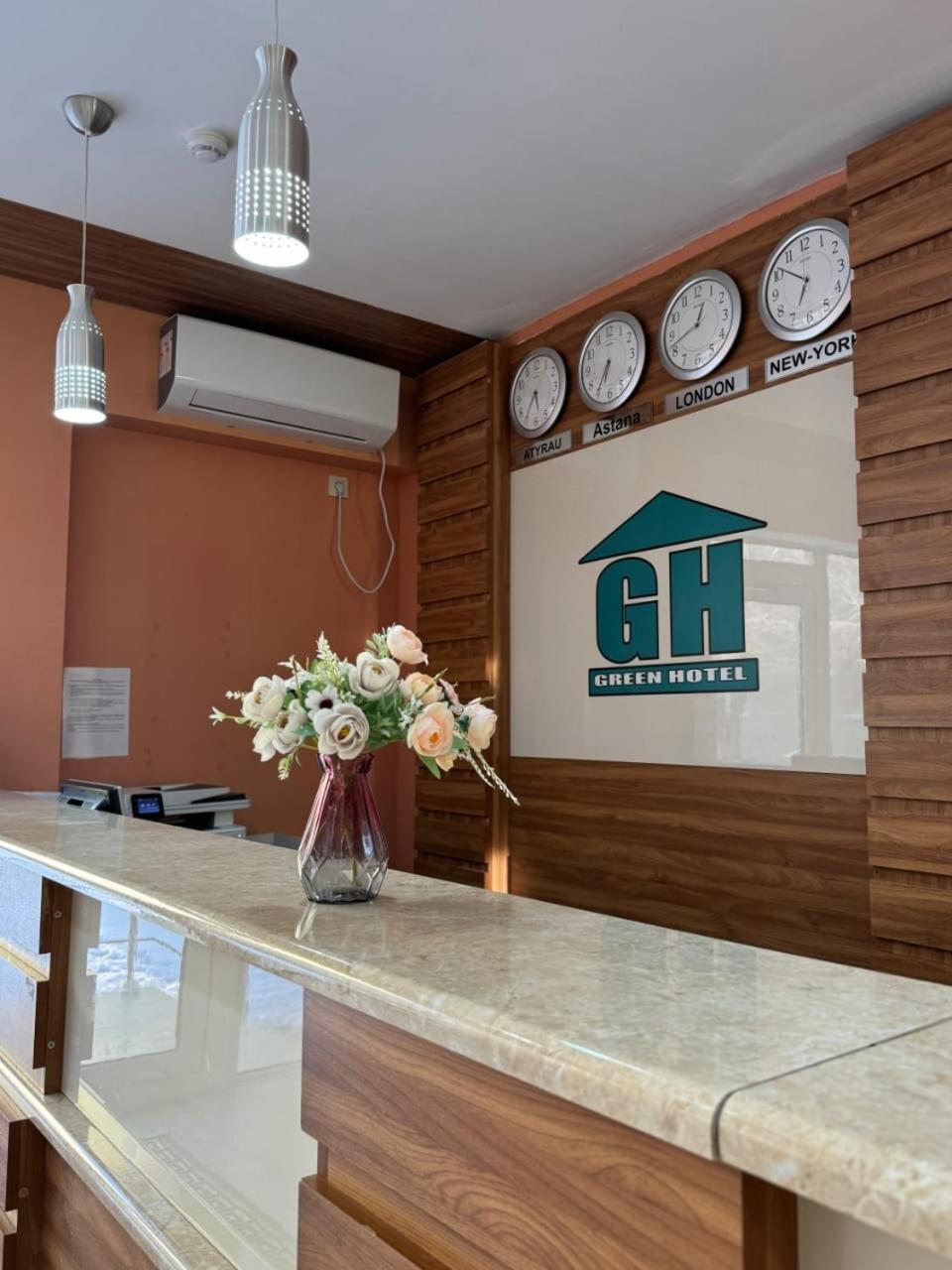 Green Hotel Atyrau Exterior photo